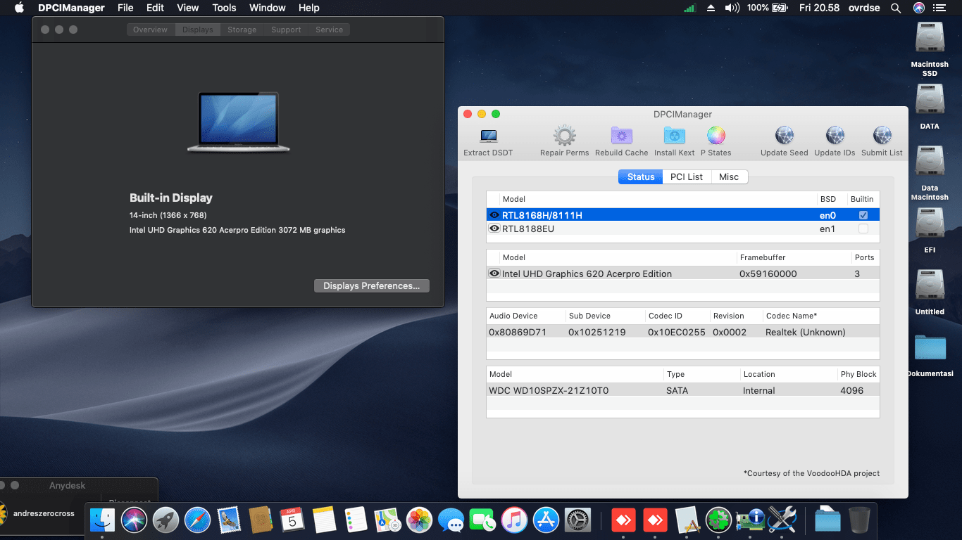 Acer Aspire E5 476G [Intel UHD 620 + PS2 Interface] 2